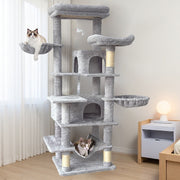 Sturdy Multi-Level Cat Scratching Tree | British Shorthair Approved