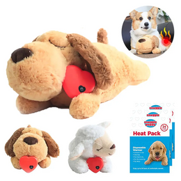 Heartbeat Calming Puppy Toy | Anxiety Relief for Corgis