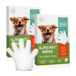 Gentle Pet Grooming Glove Wipes | Puppy-Safe Cleaning