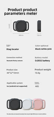 Pet Locator Anti Lost Device Cat Dog Tracking Reservation Device Tracking Artifact Collar Bluetooth GPS Locator for IOS Iphone