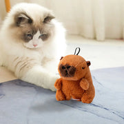 Interactive Chirping Bird Cat Toy Pet Simulation Bird Touch Voice Doll Interactive Cat Rechargeable Lifelike Bird Plush Toy