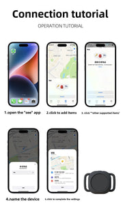 Pet Locator Anti Lost Device Cat Dog Tracking Reservation Device Tracking Artifact Collar Bluetooth GPS Locator for IOS Iphone